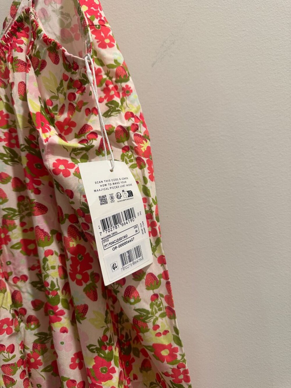 MAAJI Debbie Cover-Up Dress in Open White Size Medium NWT - Picture 10 of 10